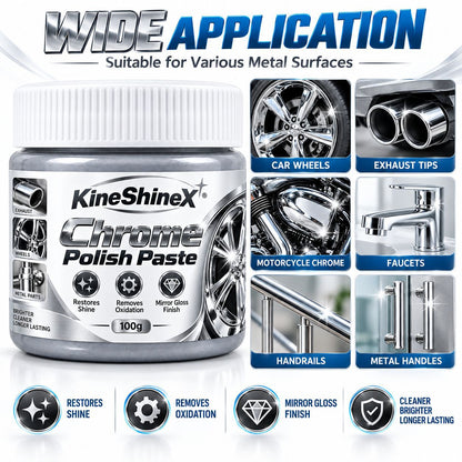 Silver Chrome Polishing Paste