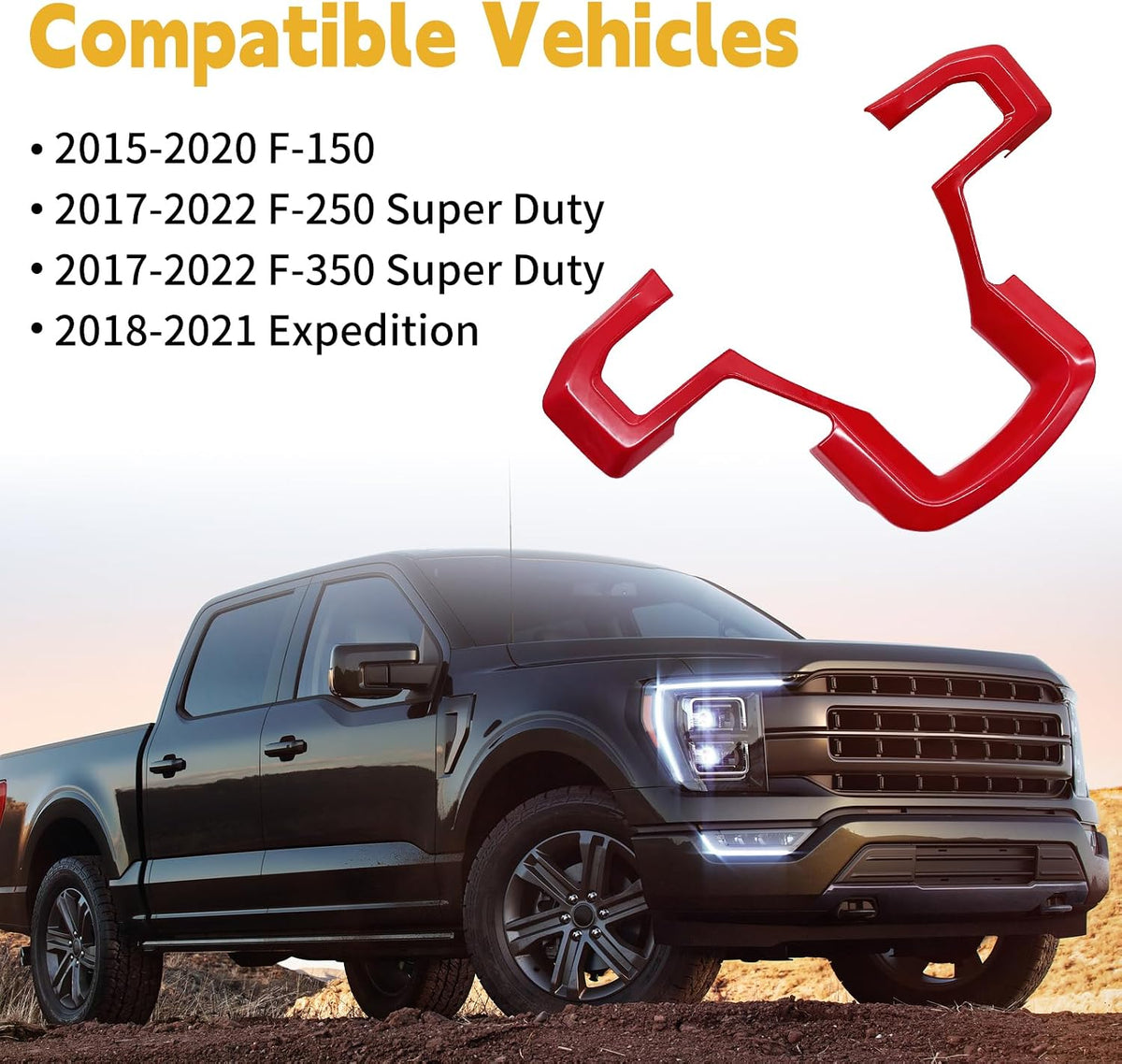 Ford F-150 Steering Wheel Cover Trim