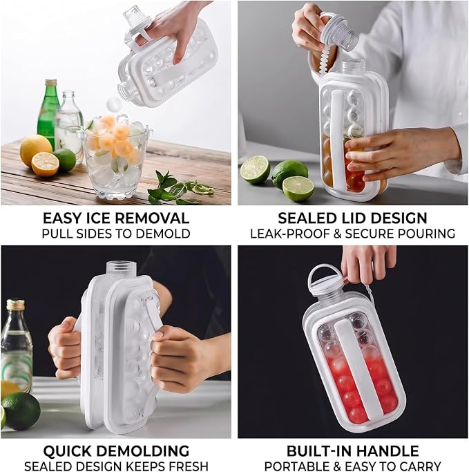 2-in-1 Portable Ice Ball Maker