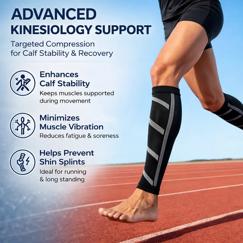 3-Pair Calf Compression Socks