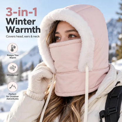 Unisex Thickened Warm Fleece Hat