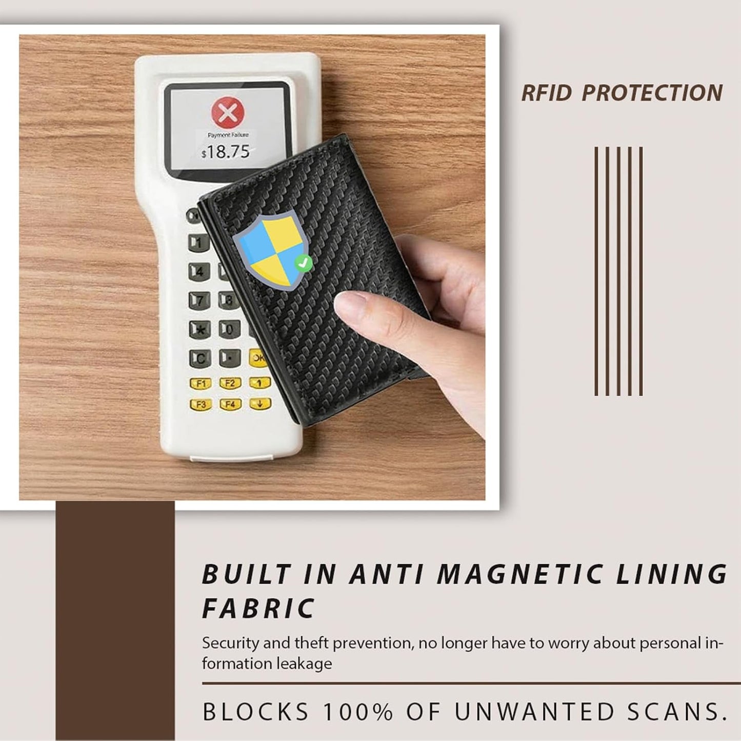 Automatic Pop-Up Anti-Theft Wallet