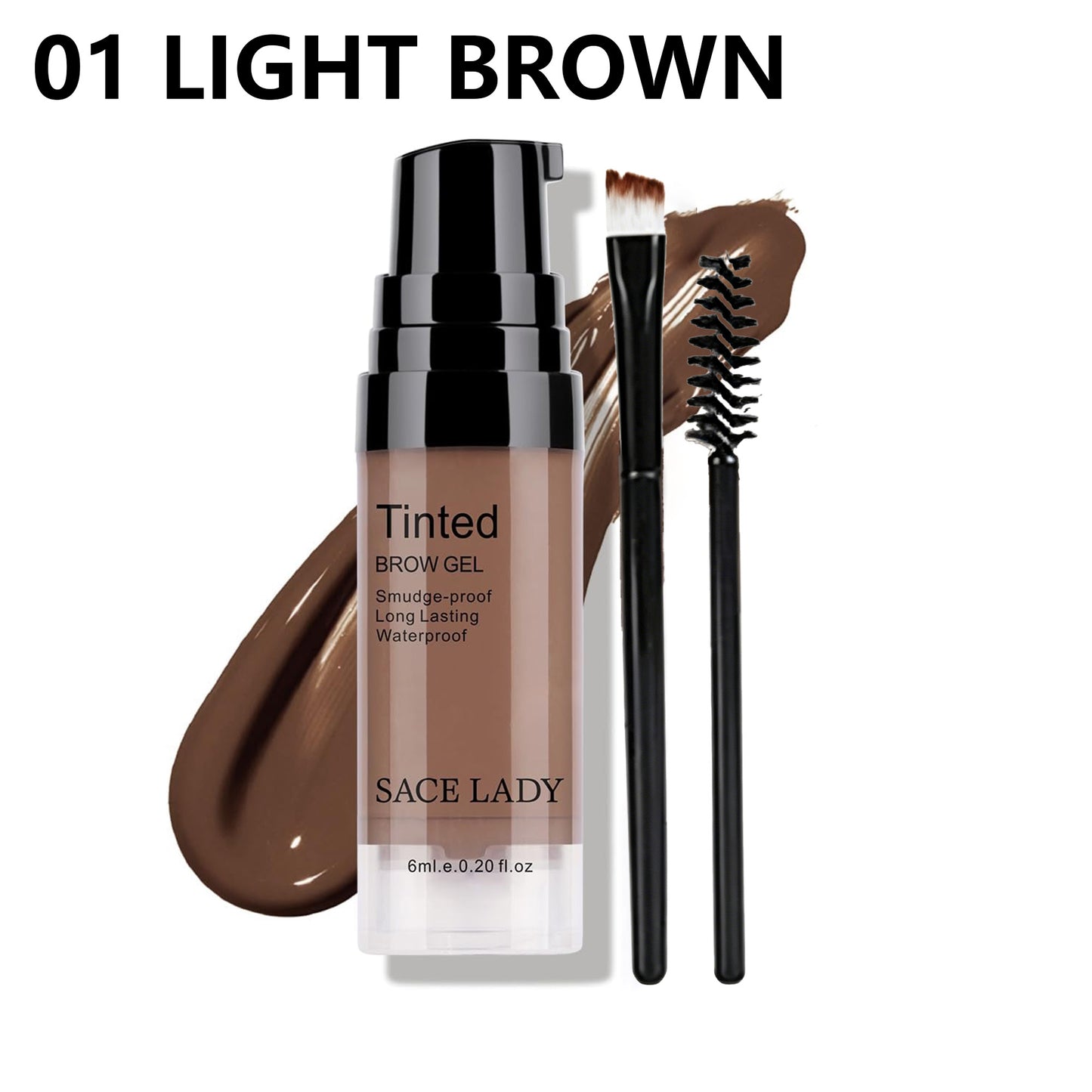 3D Eyebrow Gel Long Lasting 24 Hours Waterproof Kit