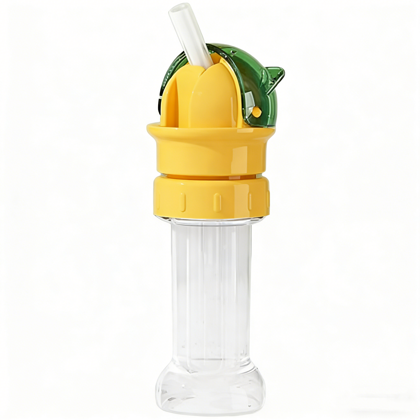 2-in-1 Water Bottle Straw Cap, Spill-Proof Twist Lid, Safe Drinking Straw Cap for Kids and Adults