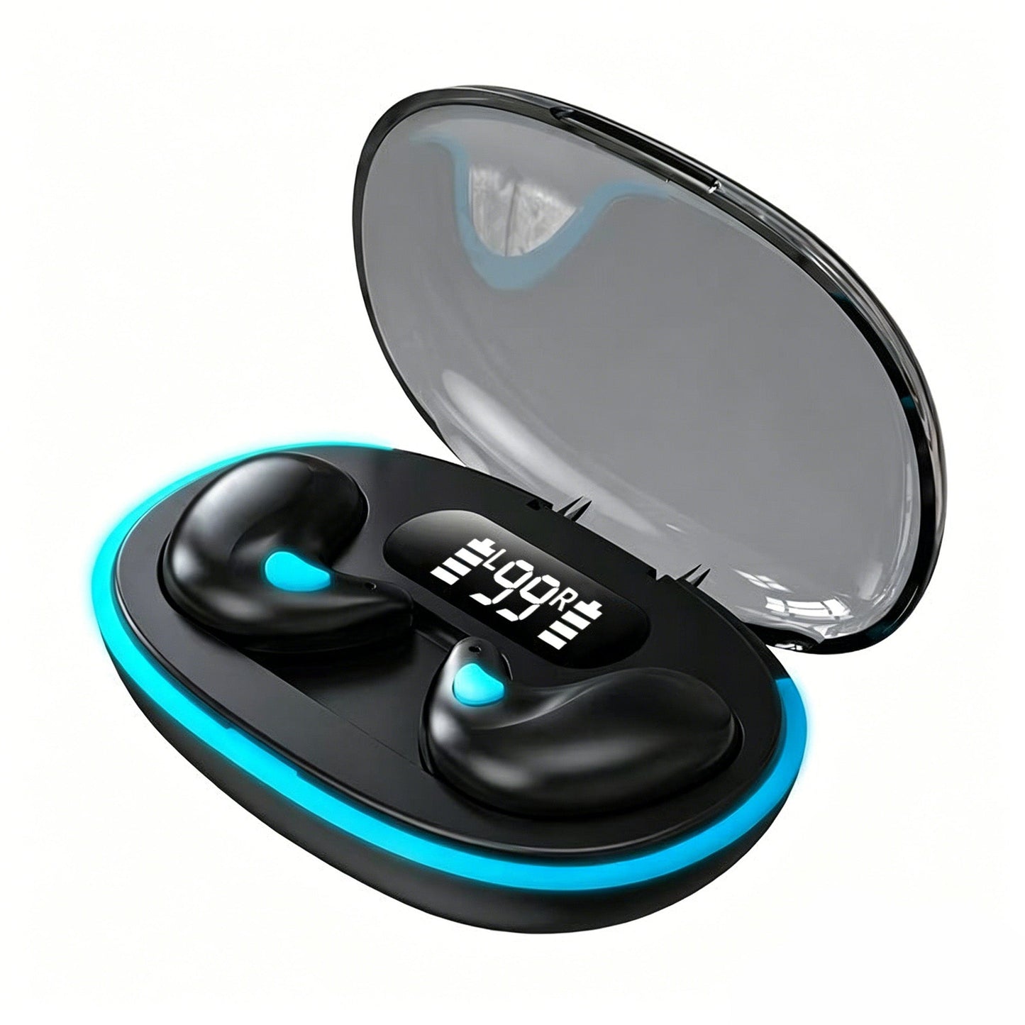 Bluetooth Invisible Sleep Earbuds Wireless Small Sleeping Headphones Noise Cancelling Flat Earphones