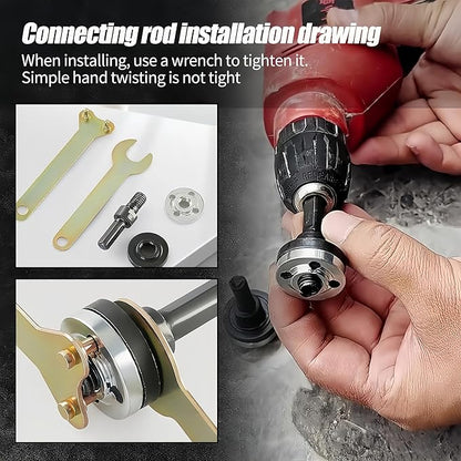 5 in 1 Electric Drill Conversion Angle Grinder Adapter Connecting Rod Kit