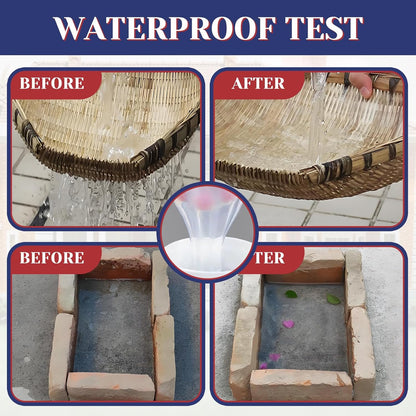 Invisible Waterproof Agent for Both Interior & Exterior Use on Rooftops, Bathrooms, and Walls