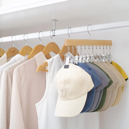 Hooks for Hanging Adhesive Hooks Solid Wood Hat Storage