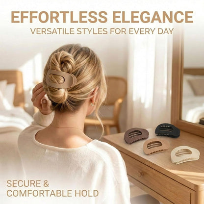 4PCS Duckbill Hair Clips for Women, French Flat Hair Claws for Thick Thin Hair