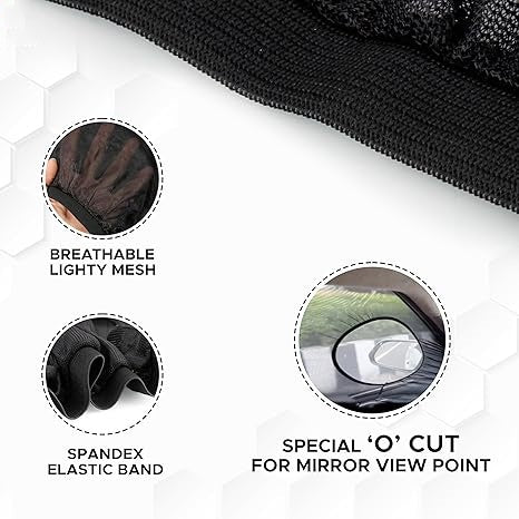 4PCS Car Window Shades, Side Window Protector, Auto Front Rear Side Window Sun Shades