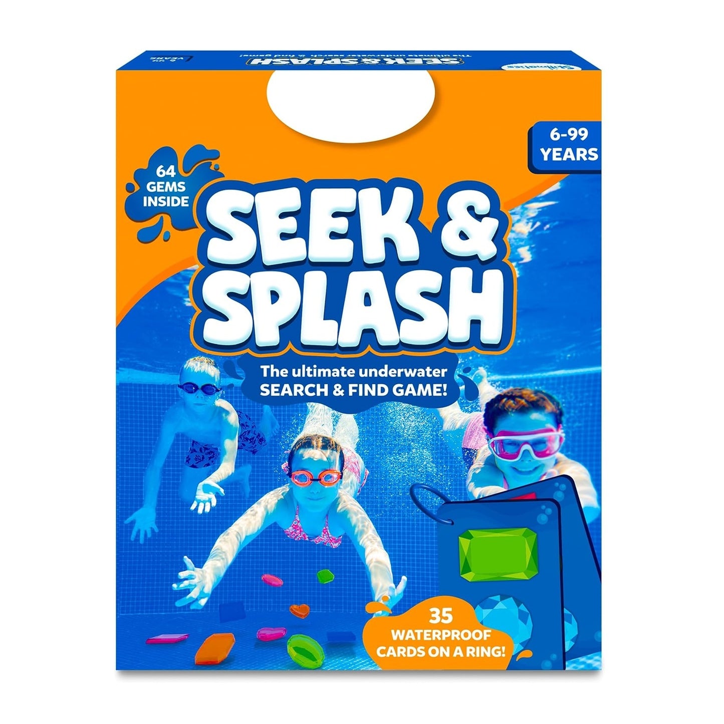 Pool Toys - Seek & Splash, Search & Find Water Game, Swimming Pool Dive Toy for Kids