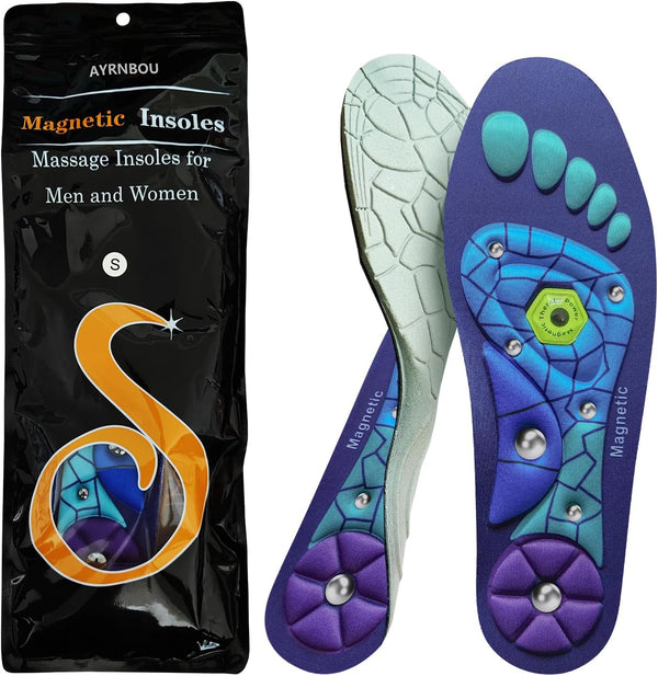 Magnetic Acupressure Insoles，Orthopedic Insoles，Relieve Tired can be Used by Both Men and Women