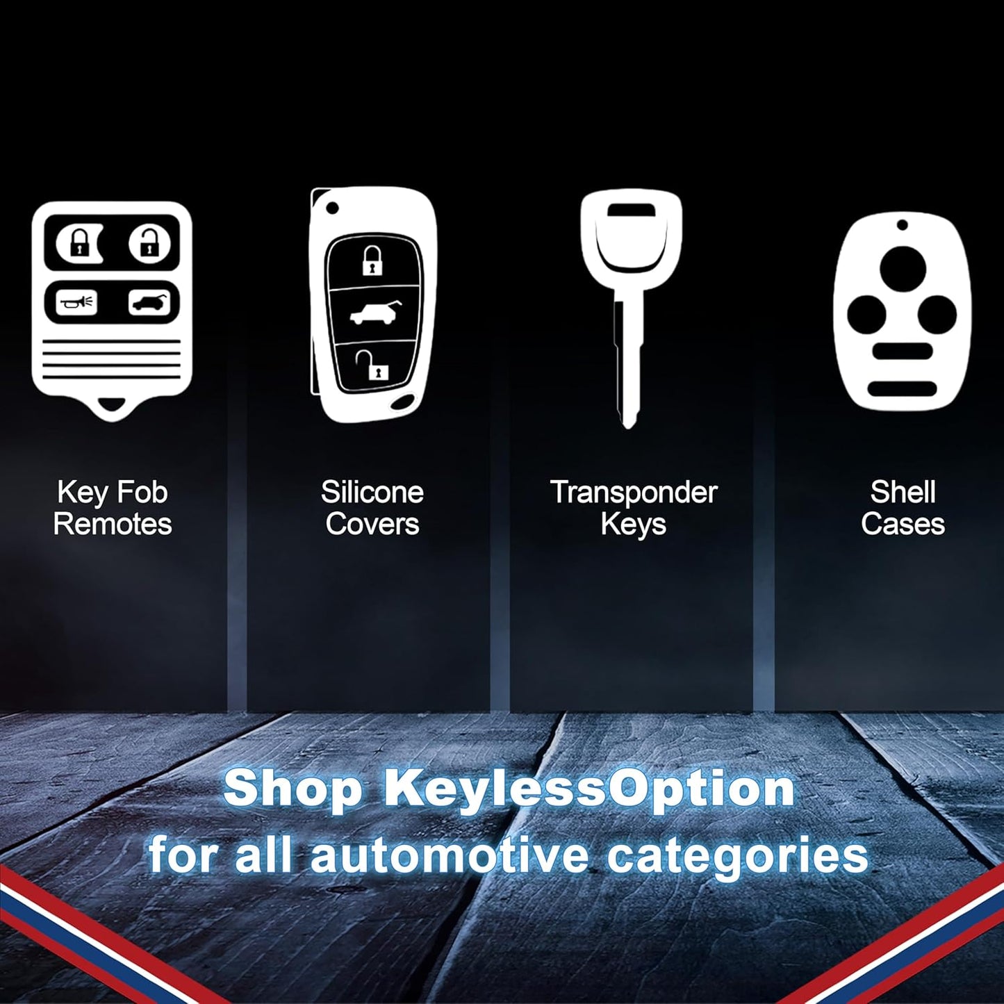 Key Fob Keyless Entry Fits for Ford F150 F250 F350 Explorer Expedition 1998-2016, 3 Button Remote Control Replacement CWTWB1U345