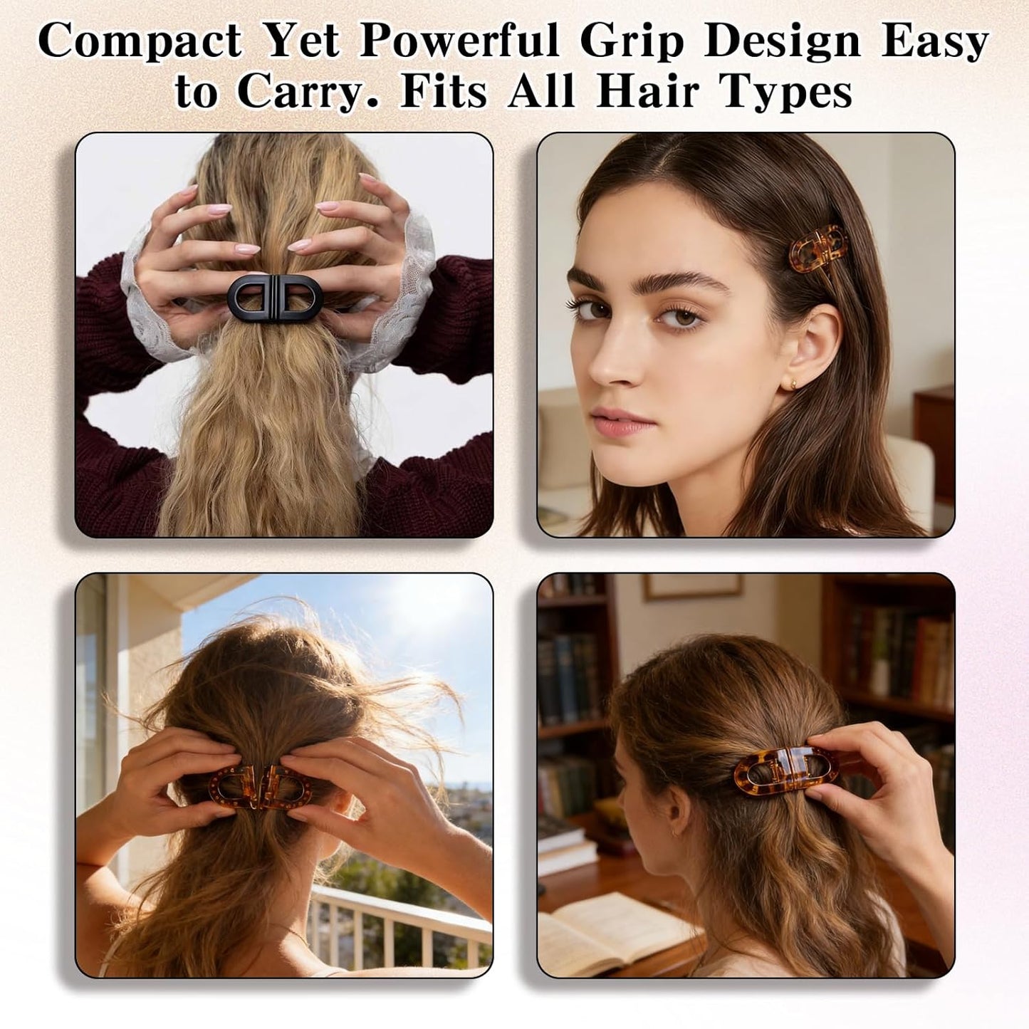 Magnetic Hair Clip, Strong-hold Magnetic Styling Clip