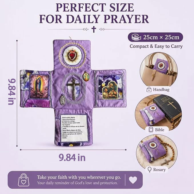 Handmade Catholic Prayer Pocket Set