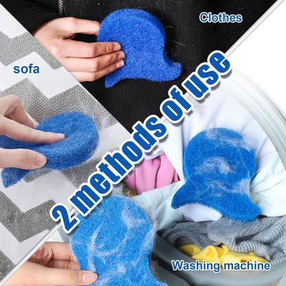 10PCS Reusable Hair Lint Catcher for Washing Machine for Dogs and Cats