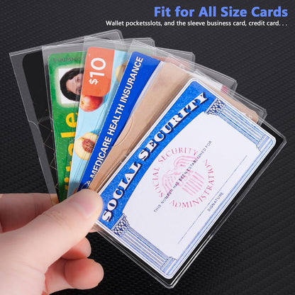 10Pcs Social Security Card Protector/Medicare Card Protector Sleeve/Social Security Card Holder