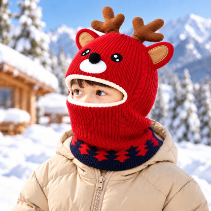 Cute Knitted Winter Hat for Children
