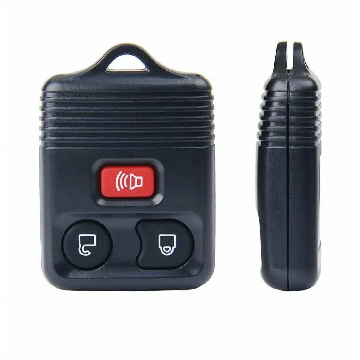 2 Pcs 3 Buttons Remote Key Fob Remote Compatible