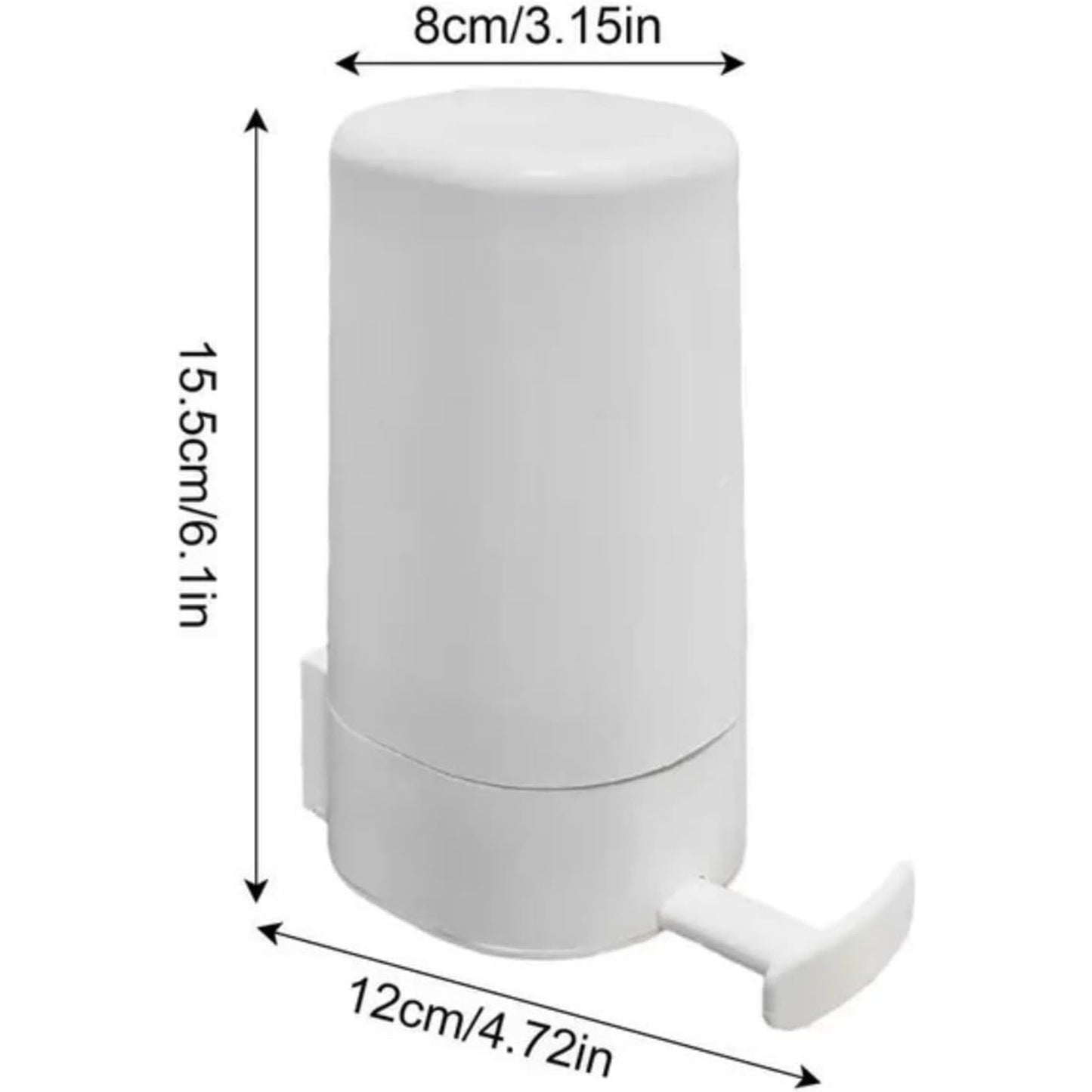 Soap Grinder for Bar Soap Wall-Mounted, No Drilling Waterproof