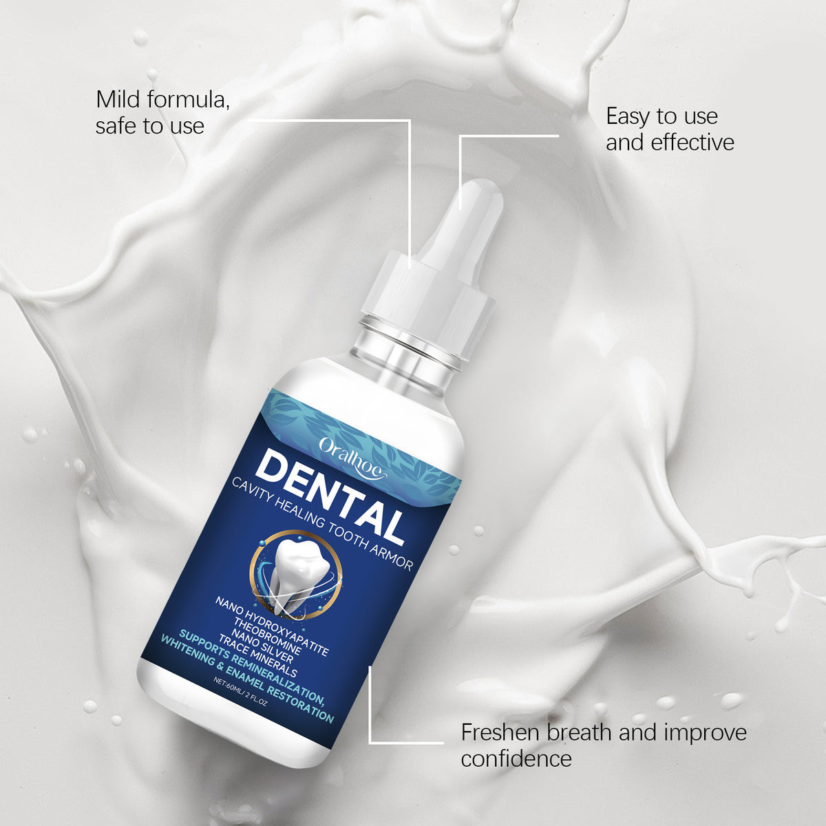 Deep Oral Care Essence – Natural Teeth Cleaning & Fresh Breath Dental Serum