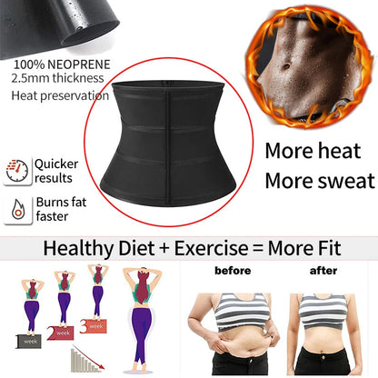 Sauna Waist Trainer & Body Shaper