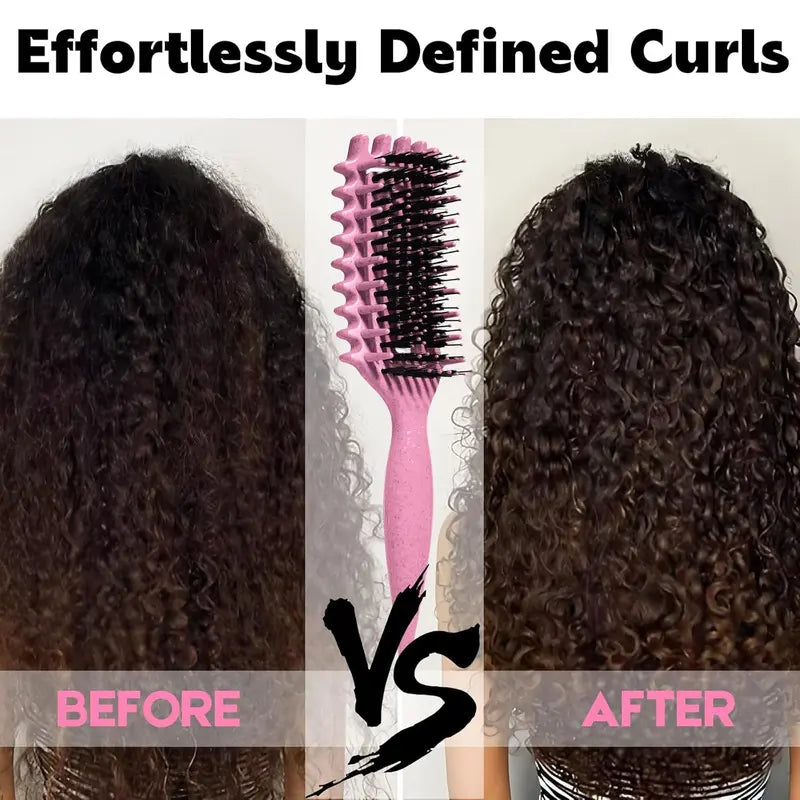 Curl Defining Brush for Curly Wavy Coily Natural Hair