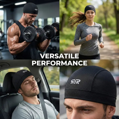 2PCS Ultra Soft Mesh Cycling Cap, Breathable Cap, Skin-Friendly Helmet Liner Caps