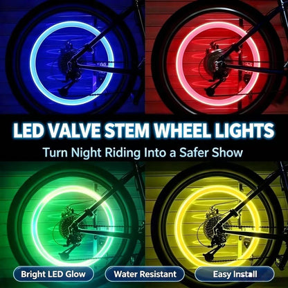 4-Piece LED Wheel Ambient Lights