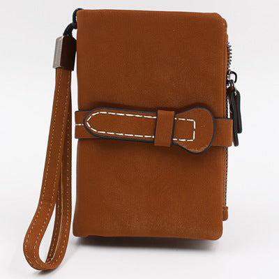 Women's Ultra-Slim Genuine Leather Bi-fold Wallet