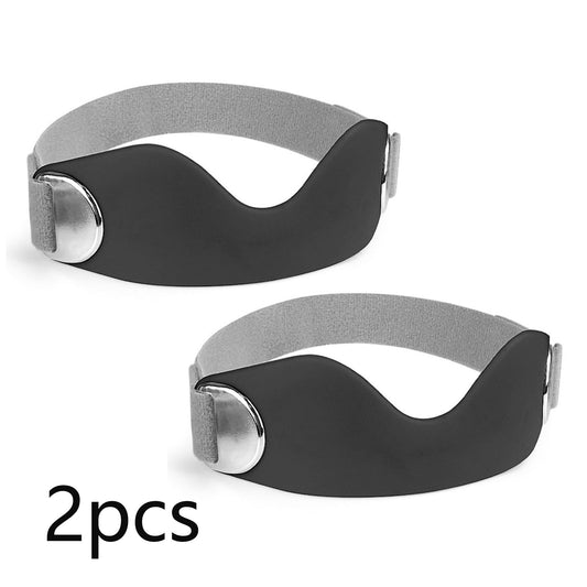 2Pcs Flex Wrap Silicone Patellar Tendon Support Strap, Adjustable Patella Support Band, Knee Brace for Men Women