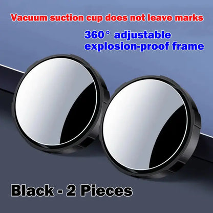 2Counts Safety driving mirror,Car Blind Spot Mirror