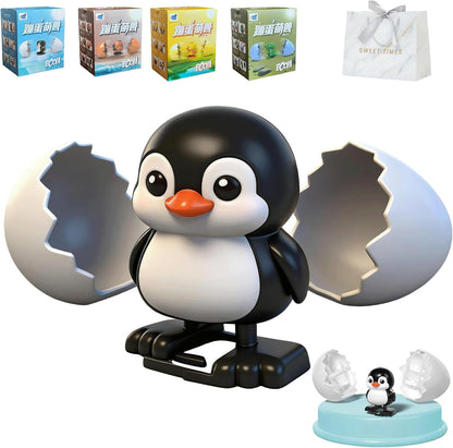 2026 New Wind-Up Animal Hatching Surprise Eggs