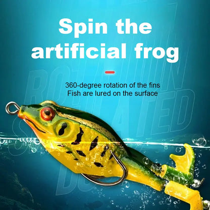 5 Counts/Box Simulated Frog Lure Set