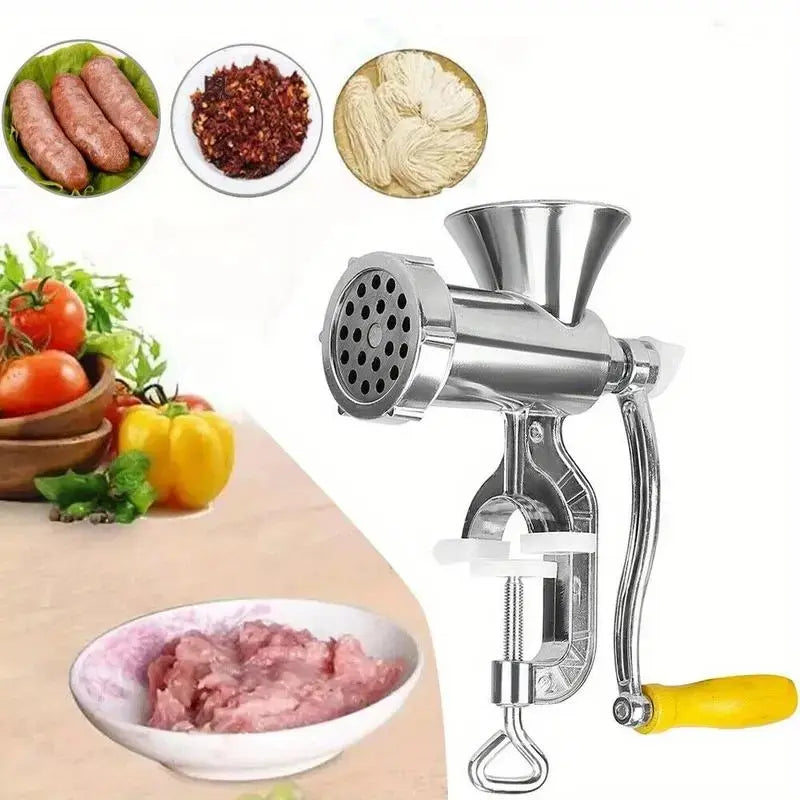 Meat Grinder Manual Mincer