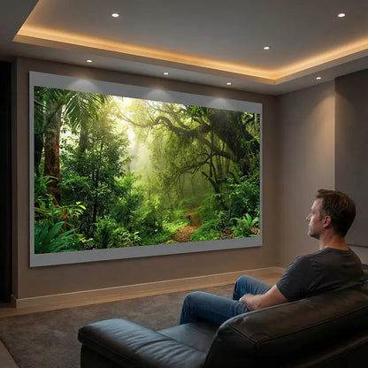 4K UHD Anti-Light Foldable Portable Projector Scree