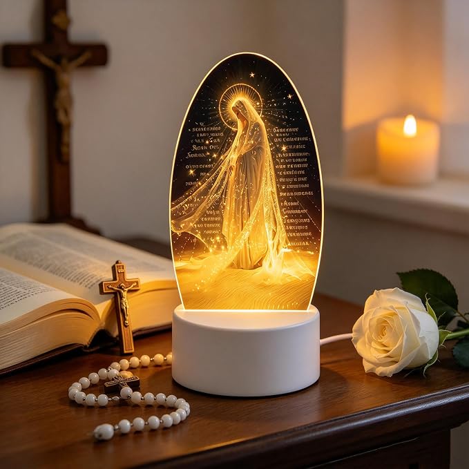 Religious Prayer LED Night Light