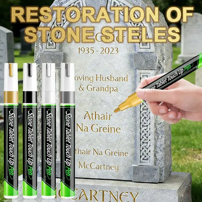 Pack of 6 Tombstone Inscription Restoration Pens