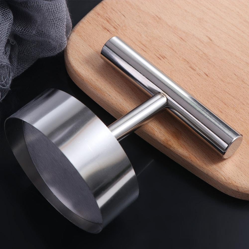 Stainless Steel Hamburger Press Patty Maker