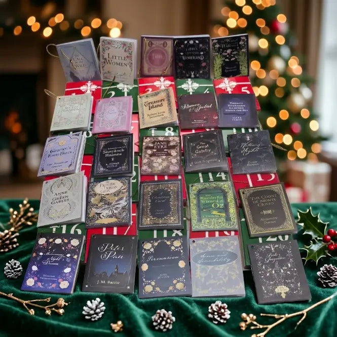 Mini Book Ornament Advent Calendars 2026