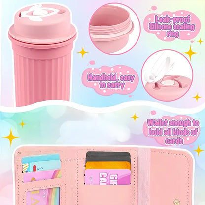 Realistic Girl Handbag Toy Set, Colorful Pretend Play Accessories