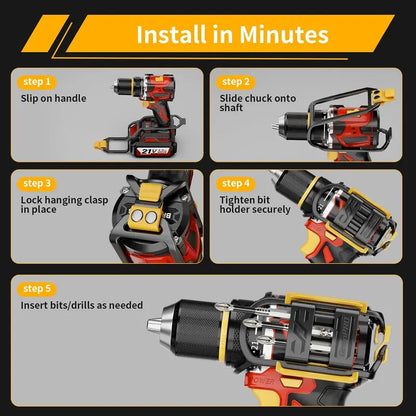 Magnetic Bit Holder for Cordless Drills