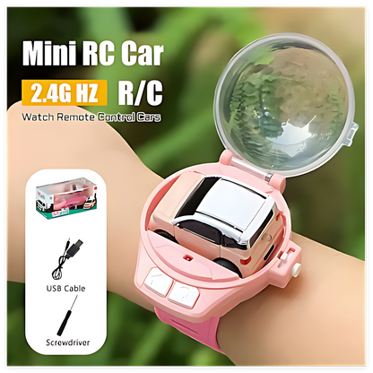 Mini Remote Control Car Watch Toy
