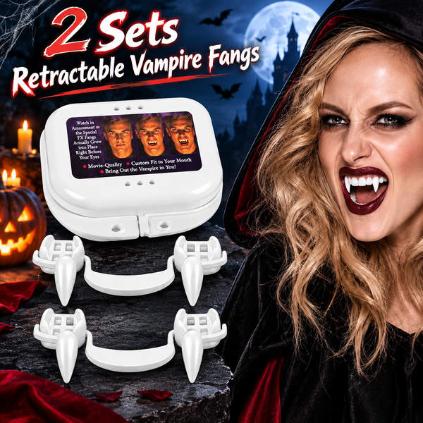 2PCS Expandable Halloween Vampire Fangs Set