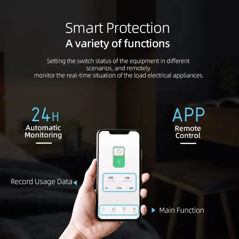 Smart WiFi Circuit Breaker Mini Light Switch DIY Universal