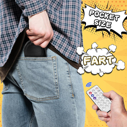 Fart Machine with Remote Control, 50 Realistic Sounds, Wireless Range Over 32 Feet