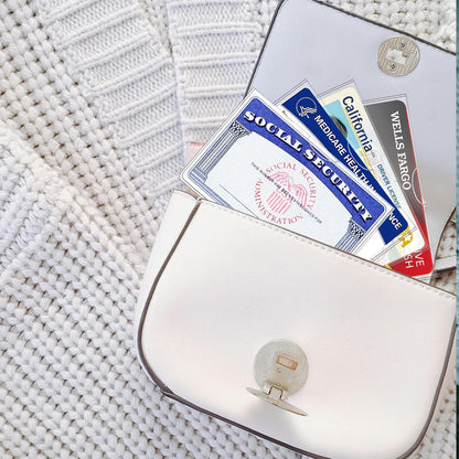 10Pcs Social Security Card Protector/Medicare Card Protector Sleeve/Social Security Card Holder
