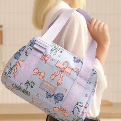 Stylish Insulated Lunch Bag for Women — Large Capacity, Lightweight Bento Carrier