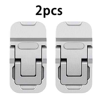 2pcs Portable Keyboard Riser, Self-Adhesive Mini Computer Stand for Most Keyboards