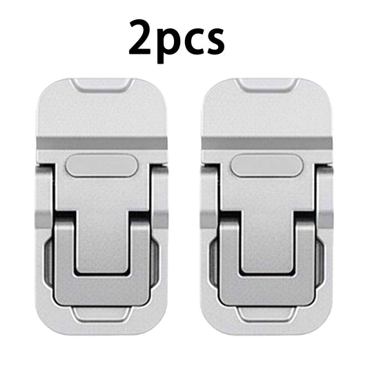 2pcs Portable Keyboard Riser, Self-Adhesive Mini Computer Stand for Most Keyboards